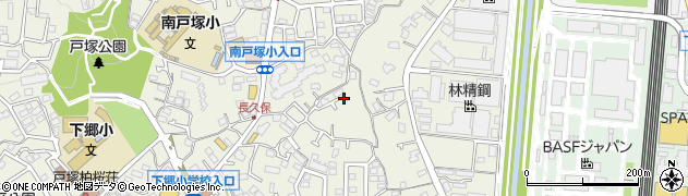 神奈川県横浜市戸塚区戸塚町2820-17周辺の地図