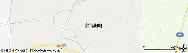 京都府綾部市金河内町周辺の地図