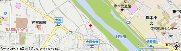 鳥取県西伯郡伯耆町大殿148周辺の地図
