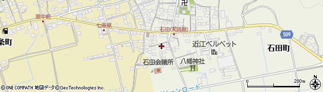 滋賀県長浜市石田町592周辺の地図