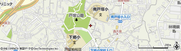 神奈川県横浜市戸塚区戸塚町2441-3周辺の地図