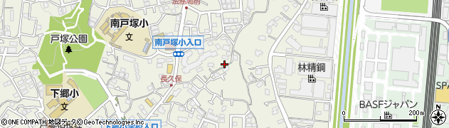 神奈川県横浜市戸塚区戸塚町2827周辺の地図