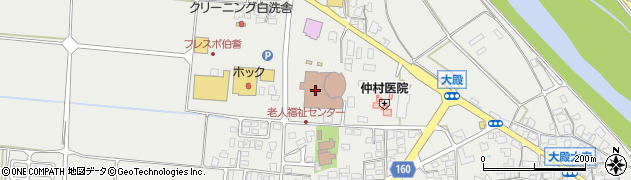 鳥取県西伯郡伯耆町大殿1010周辺の地図