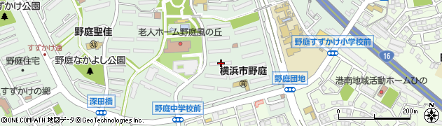 神奈川県横浜市港南区野庭町635-8周辺の地図
