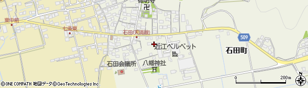 滋賀県長浜市石田町540周辺の地図