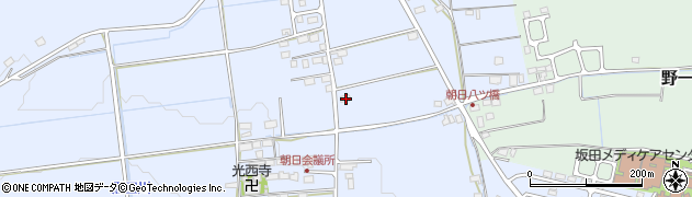 滋賀県米原市朝日118周辺の地図