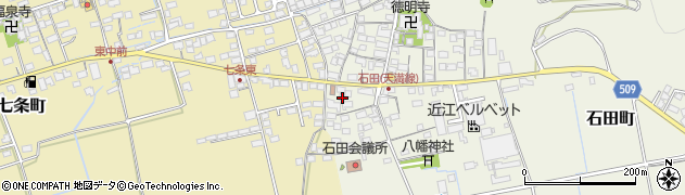 滋賀県長浜市石田町599周辺の地図