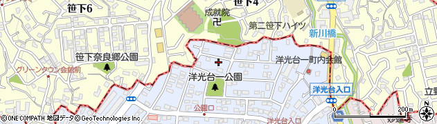 神奈川県横浜市磯子区洋光台1丁目26-23周辺の地図