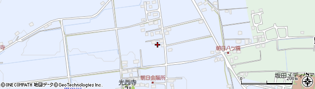 滋賀県米原市朝日664周辺の地図