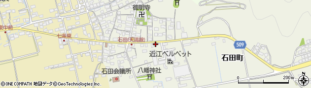 滋賀県長浜市石田町533周辺の地図