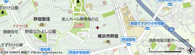 神奈川県横浜市港南区野庭町635-6周辺の地図
