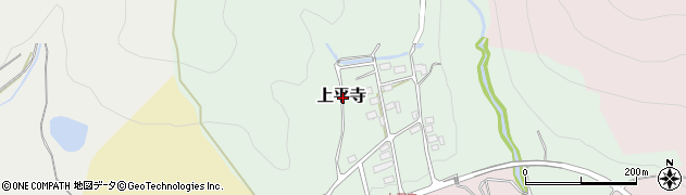 滋賀県米原市上平寺周辺の地図