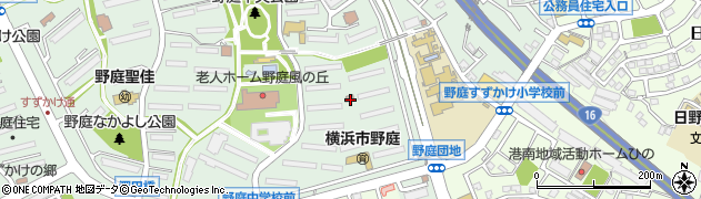 神奈川県横浜市港南区野庭町635周辺の地図