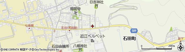 滋賀県長浜市石田町523周辺の地図