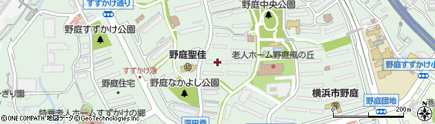 神奈川県横浜市港南区野庭町628-10周辺の地図