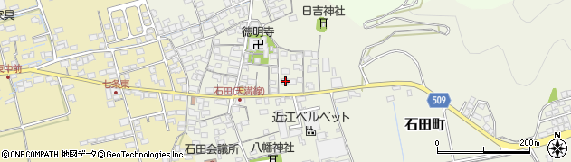 滋賀県長浜市石田町519周辺の地図