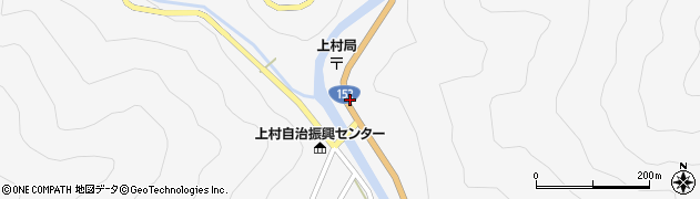 長野県飯田市上村上町616周辺の地図