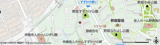 神奈川県横浜市港南区野庭町672周辺の地図