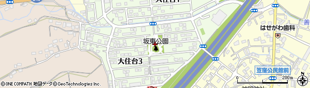 坂東公園周辺の地図