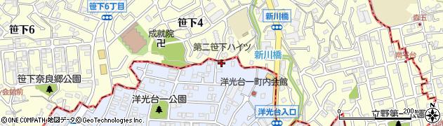 神奈川県横浜市磯子区洋光台1丁目18-41周辺の地図