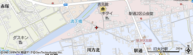 島根県出雲市大社町修理免791周辺の地図