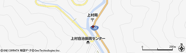 長野県飯田市上村上町609周辺の地図