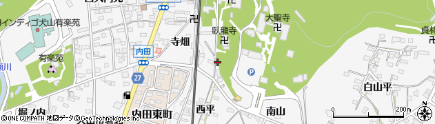 愛知県犬山市犬山瑞泉寺3周辺の地図