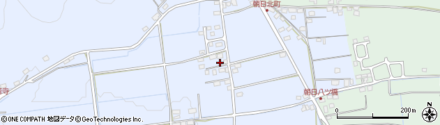 滋賀県米原市朝日677周辺の地図