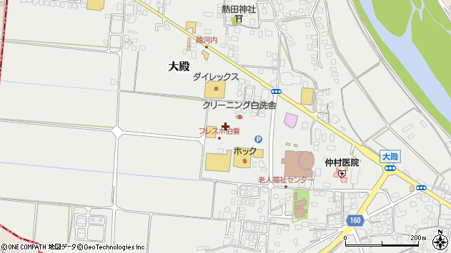〒689-4121 鳥取県西伯郡伯耆町大殿の地図