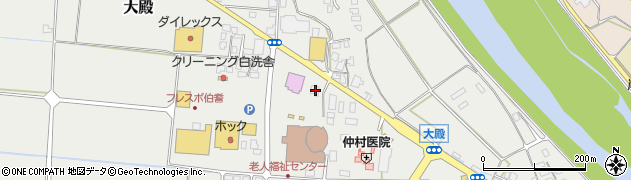 鳥取県西伯郡伯耆町大殿984周辺の地図