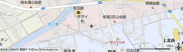 島根県出雲市大社町修理免757周辺の地図