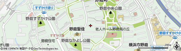 神奈川県横浜市港南区野庭町628-8周辺の地図