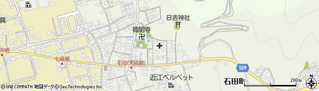 滋賀県長浜市石田町周辺の地図