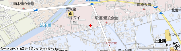 島根県出雲市大社町修理免754周辺の地図