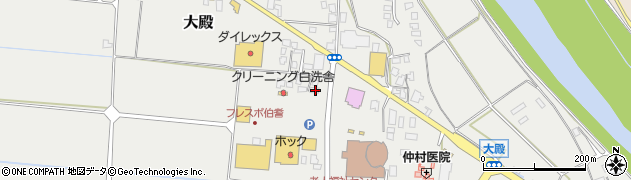 鳥取県西伯郡伯耆町大殿998周辺の地図