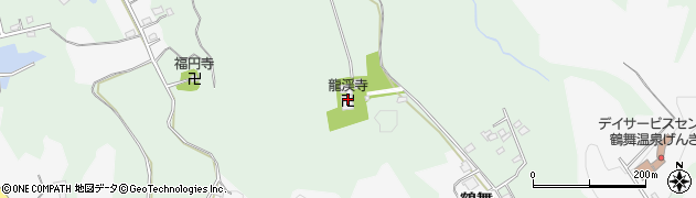 龍渓寺周辺の地図