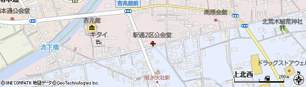 島根県出雲市大社町修理免707周辺の地図