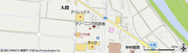 鳥取県西伯郡伯耆町大殿999周辺の地図
