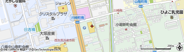 ファッションセンターしまむら長浜店周辺の地図