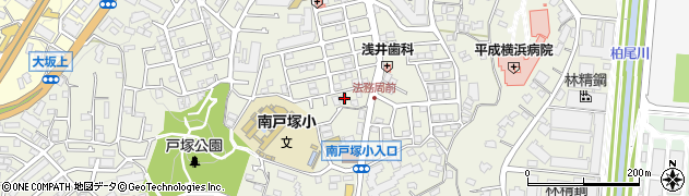 神奈川県横浜市戸塚区戸塚町2835周辺の地図