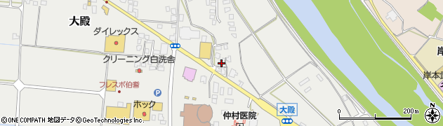 鳥取県西伯郡伯耆町大殿543周辺の地図