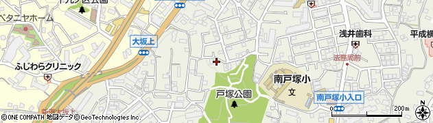 神奈川県横浜市戸塚区戸塚町2420-50周辺の地図