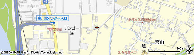 神奈川県高座郡寒川町宮山3058周辺の地図