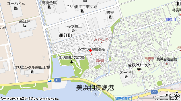 〒526-0112 滋賀県長浜市鶴が島の地図