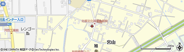 神奈川県高座郡寒川町宮山3035周辺の地図