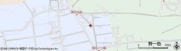 滋賀県米原市朝日58周辺の地図