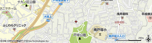 神奈川県横浜市戸塚区戸塚町2420周辺の地図