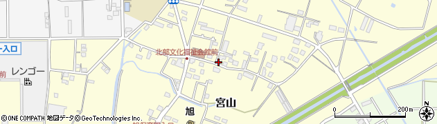 神奈川県高座郡寒川町宮山2823周辺の地図