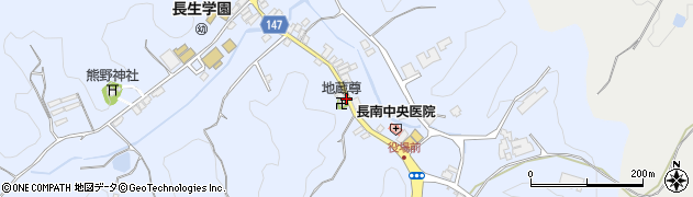 地蔵町周辺の地図