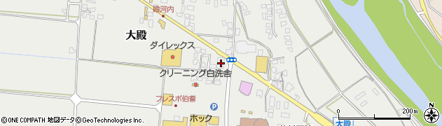 鳥取県西伯郡伯耆町大殿968周辺の地図